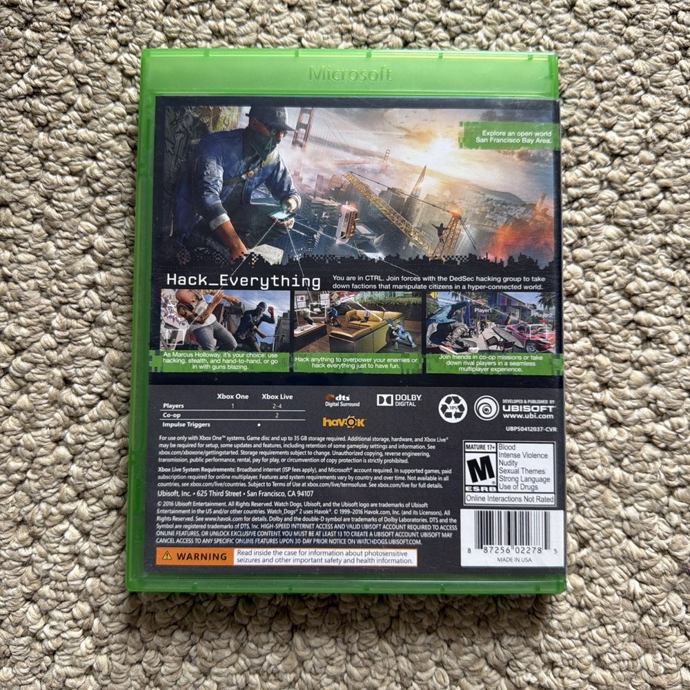 Watch Dogs 2 (Xbox One) - Picture 2 of 4
